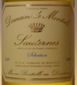 蒙玳精選蘇玳貴腐甜白葡萄酒(Domaine de Monteils Selection, Sauternes, France)