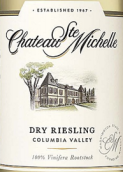 圣密夕酒莊雷司令干型白葡萄酒(Chateau Ste. Michelle Dry Riesling, Columbia Valley, USA)