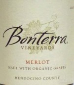 博泰樂(lè)梅洛干紅葡萄酒(Bonterra Merlot, Mendocino County, USA)