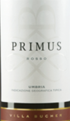 布赫酒庄优选红葡萄酒(Villa Bucher Primus Rosso IGT, Umbria, Italy)