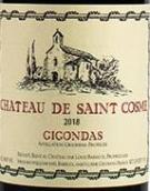 圣戈斯酒莊圣戈斯紅葡萄酒(Chateau de Saint Cosme, Gigondas, France)