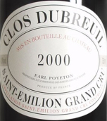 杜伯瑞酒莊紅葡萄酒(Clos Dubreuil, Saint-Emilion, France)