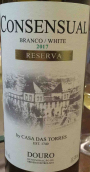 托雷斯酒莊合意珍藏白葡萄酒(Quinta das Torres Consensual Reserva Branco, Douro, Portugal)