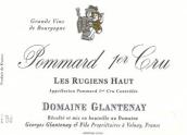 皮埃爾父子酒莊上洛吉恩園（?，斠患?jí)園）紅葡萄酒(Domaine Glantenay Pierre et Fils Les Hauts Rugiens, Pommard 1er Cru, France)