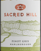圣山酒庄灰皮诺白葡萄酒(Sacred Hill Pinot Gris, Marlborough, New Zealand)
