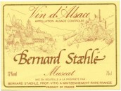 伯納·斯蒂勒酒莊麝香干白葡萄酒(Domaine Bernard Staehle Muscat, Alsace, France)