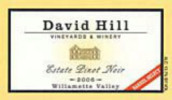 戴維山精選黑皮諾干紅葡萄酒(David Hill Winery Estate Barrel Select Pinot Noir, Willamette Valley, USA)