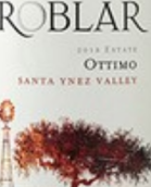 羅布萊莊園奧利能紅葡萄酒(Roblar Winery Ottimo, Santa Barbara County, USA)