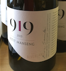 919珍藏小滿勝甜白葡萄酒(919 Reserve Petit Manseng, Riverland, Austrilia)