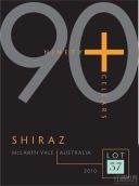 90布拉斯37號(hào)西拉干紅葡萄酒(90+ Ninety Plus Cellars Lot 37 Shiraz, McLaren Vale, Australia)