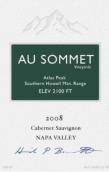 奧索梅阿特拉斯峰赤霞珠干紅葡萄酒(Au Sommet Atlas Peak Cabernet Sauvignon, Napa Valley, USA)