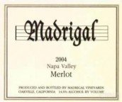 Madrigal Merlot, Napa Valley, USA