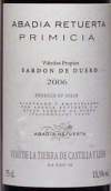 天使之堤酒莊普里米西亞紅葡萄酒(Abadia Retuerta Primicia, Castilla y Leon, Spain)