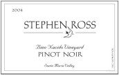 斯蒂芬羅斯佩納西多園黑皮諾紅葡萄酒(Stephen Ross Bien Nacido Vineyard Pinot Noir, California, USA)