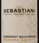 塞巴斯蒂赤霞珠干紅葡萄酒(Sebastiani Cabernet Sauvignon, Sonoma County, USA)