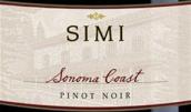 思美酒莊黑皮諾紅葡萄酒(Simi Winery Pinot Noir, Sonoma Coast, USA)