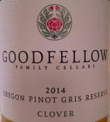 好伙伴之家三葉草灰皮諾珍藏干白葡萄酒(Goodfellow Family Cellars Clover Pinot Gris Reserve, Oregon, USA)