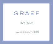 格雷福酒莊西拉紅葡萄酒(Graef Syrah, Lake County, USA)