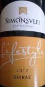 西蒙斯雷生活西拉干紅葡萄酒(Simonsvlei Lifestyle Shiraz, Paarl, South Africa)