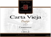 卡塔維嘉高級霞多麗干白葡萄酒(Carta Vieja Prestige Chardonnay, Casablanca Valley, Chile)