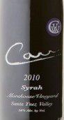 凱爾莫爾豪斯園西拉干紅葡萄酒(Carr Vineyards & Winery Morehouse Vineyard Syrah, Santa Ynez Valley, USA)