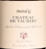 沃迪奧酒莊海軍上將G紅葡萄酒(Chateau de Vaudieu Amiral G, Chateauneuf du Pape, France)