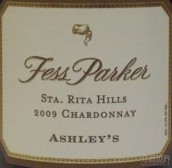 帕克艾希莉霞多麗干白葡萄酒(Fess Parker Ashley's Vineyard Chardonnay, Sta Rita Hills, USA)