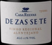 瑞樂瓦酒莊德扎斯塞特紅葡萄酒(Casa Relvas De Zas Se Te, Vinho Regional Alentejano, Portugal)