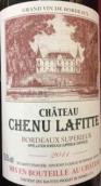 舍尼拉菲特紅葡萄酒(Chateau Chenu-Lafitte, Bordeaux Superieur, France)