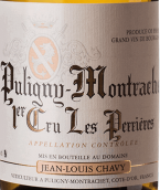 路易沙夫酒莊佩尼斯（普里尼-蒙哈榭一級園）白葡萄酒(Domaine Jean-Louis Chavy Les Perrieres, Puligny-Montrachet Premier Cru, France)
