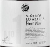 瑪麟酒莊洛阿巴卡山園黑皮諾紅葡萄酒(Vina Casa Marin Vinedos Lo Abarca Pinot Noir, San Antonio Valley, Chile)