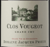 雅克普利爾（伏舊特級園）紅葡萄酒(Domaine Jacques Prieur Clos Vougeot Grand Cru, Cote de Nuits, France)