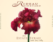 麗都彩虹女神園西拉干紅葡萄酒(Rideau Vineyard Iris Estate Syrah, Santa Ynez Valley, USA)