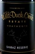 野鴨河酒莊設拉子珍藏紅葡萄酒(Wild Duck Creek Estate Shiraz Reserve, Heathcote, Australia)