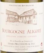 普魯東父子酒莊勃艮第阿里高特干白葡萄酒(Domaine Henri Prudhon et Fils Bourgogne Aligote, Cote de Beaune, France)