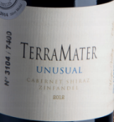 特雷瑪特酒莊非凡系列赤霞珠西拉仙粉黛混釀紅葡萄酒(TerraMater Unusual Cabernet - Shiraz - Zinfandel, Maipo Valley, Chile)