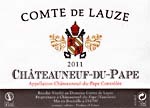 洛茲伯爵酒莊教皇新堡白葡萄酒(Domaine Comte de Lauze Blanc, Chateauneuf-du-Pape, France)