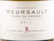 伯曼酒莊克羅曼園（默爾索村）白葡萄酒(Domaine Bohrmann Clos du Cromin, Meursault, France)