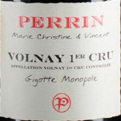 佩蘭莊園吉特（沃爾奈一級(jí)園）紅葡萄酒(Vincent Perrin Gigotte Monopole, Volnay 1er Cru, France)