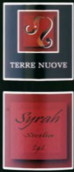 Terre Nuove Syrah Sicilia IGT, Sicily, Italy