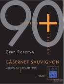 90布拉斯53號(hào)特級(jí)珍藏赤霞珠干紅葡萄酒(90+ Ninety Plus Cellars Lot 53 Gran Reserva Cabernet Sauvignon, Mendoza, Argentina)
