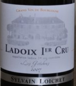 魯瓦切拉都瓦一級園歌海瓊白葡萄酒(Sylvain Loichet Les Grechons, Ladoix Premier Cru, France)