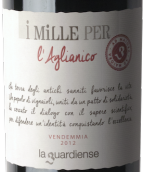 瓜迪奥拉艾格尼科红葡萄酒(La Guardiense I Mille Per L'Aglianico Sannio, Campania, Italy)