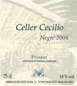 塞利歐酒莊尼格羅紅葡萄酒(Celler Cecilio Negre, Priorat DOCa, Spain)