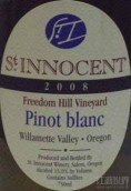 圣純潔自由山白皮諾干白葡萄酒(St. Innocent Freedom Hill Vineyard Pinot Blanc, Willamette Valley, USA)