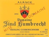 鴻布列什酒莊格貝斯維雷司令白葡萄酒(Domaine Zind-Humbrecht Gueberschwihr Riesling, Alsace, France)