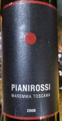 皮亚尼罗西玛尔玛红葡萄酒(Pianirossi Maremma Toscana, Tuscany, Italy)