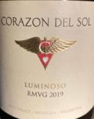 太陽之心酒莊瑞瓦納園盧米諾索RMVG混釀白葡萄酒(Corazon del Sol Revana Vineyard luminoso RMVG Blend, Los Chacayes,  Argentina)