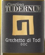 托帝摩登系列白格萊切多干白葡萄酒(Cantina Tudernum Modern Label Grechetto di Todi DOC, Umbria, Italy)