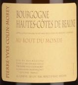 皮埃尔伊夫酒庄世界尽头（上伯恩丘）白葡萄酒(Domaine Pierre-Yves Colin-Morey Bourgogne Hautes-Cotes de Beaune Au Bout du Monde, Burgundy, France)
